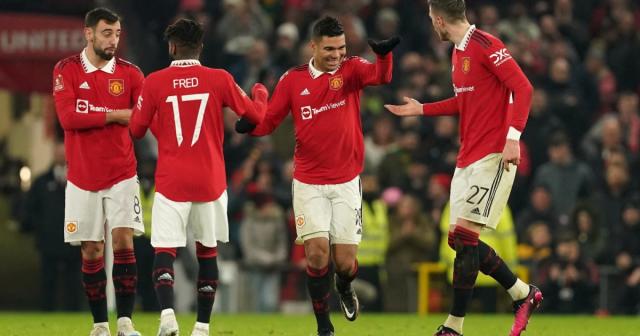 Man United Vs Reading Duo Samba Loloskan Setan Merah Ke Babak