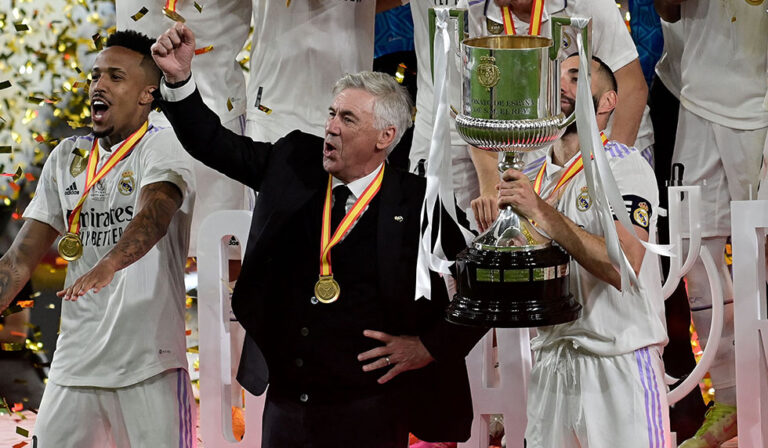 Antar Real Madrid Juarai Copa Del Rey Carlo Ancelotti Kini Raih Trofi